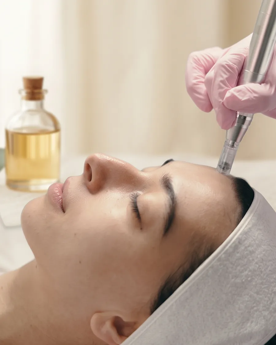 Microneedling-Behandlung bei Esin Göze in München
